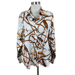 Lauren Ralph Lauren NEW XL Equestrian Preppy Old Money Non-Iron Shirt